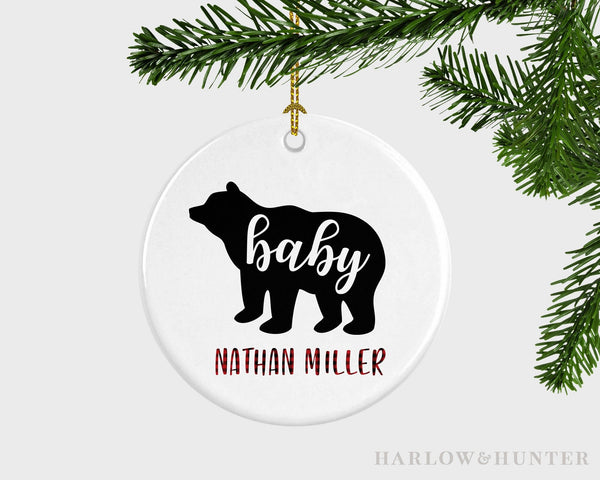 Christmas Ornament For Baby, Baby's First Christmas Ornament, Baby Christmas Gift, Personalized Christmas Ornament, Baby Shower Gift,
