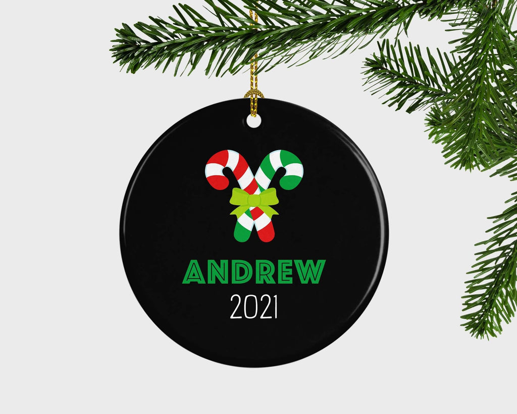 Candy Cane Christmas Ornament, Christmas Eve Box Filler Ideas, Personalized Christmas Ornament, Kids Christmas Ornament, Ornament For Child