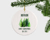 Baby's First Christmas Trees Ornament, Christmas Ornament For Baby Boy, Baby Boy's First Christmas, Baby Boy Christmas Gift,Baby Shower Gift