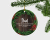 Dad Wedding Thank You For Everything On My Wedding Day Ornament, Wedding Thank You Gift, Wedding Favor Dad, Dad Thank You Ornament,