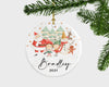 Big Brother Ornament, Boy Christmas Ornament, Christmas Gift For Boy,Christmas Bauble,Christmas Decoration, Baby's First Christmas